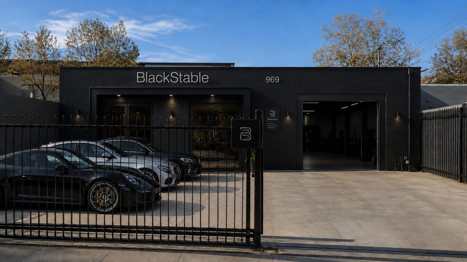 BlackStable studio facade